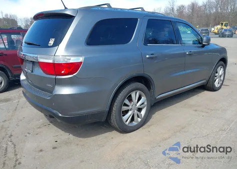 2012 Dodge Durango Crew from USA, damaged, VIN 1C4SDJDT8CC309449